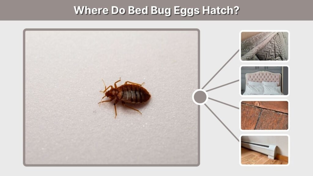 Where Do Bed Bug Eggs Hatch?