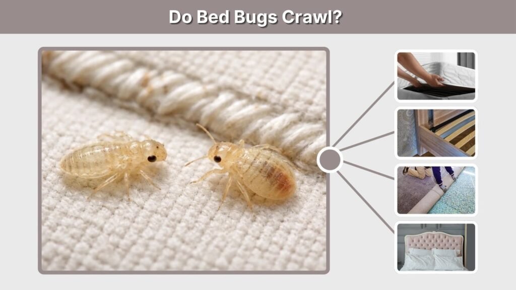 Do Bed Bugs Crawl?