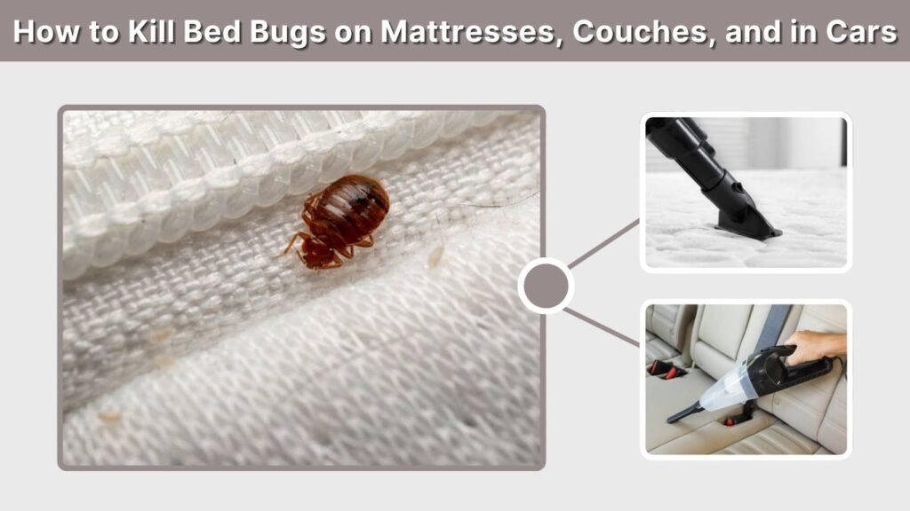 How to Kill Bed Bugs on Mattresses, Couches, and in Cars