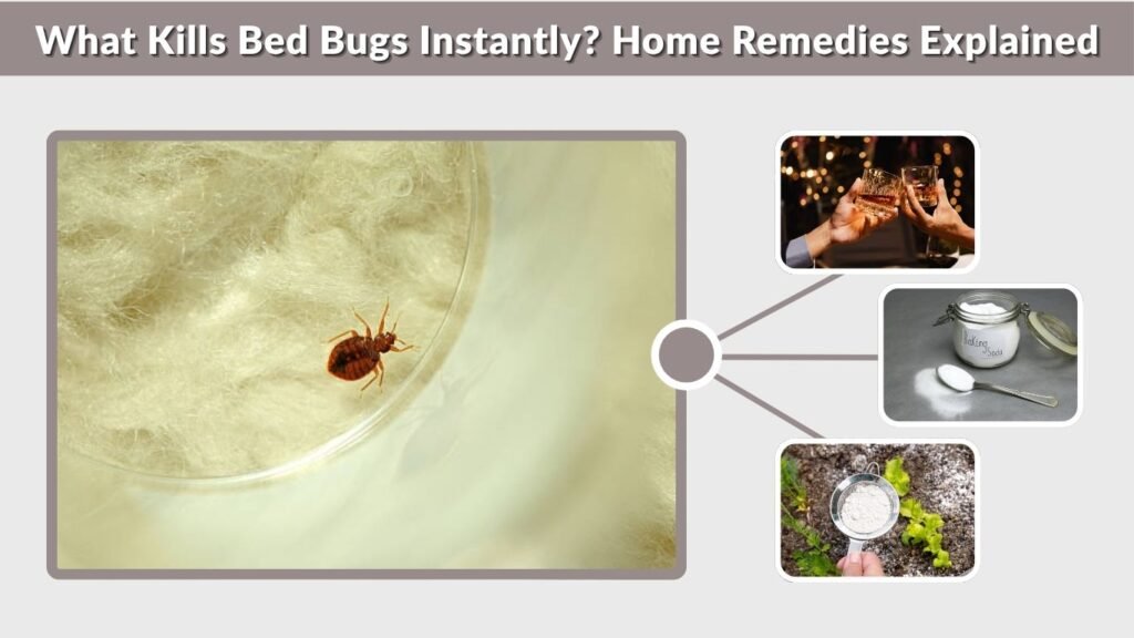 What Kills Bed Bugs Instantly? Home Remedies Explained