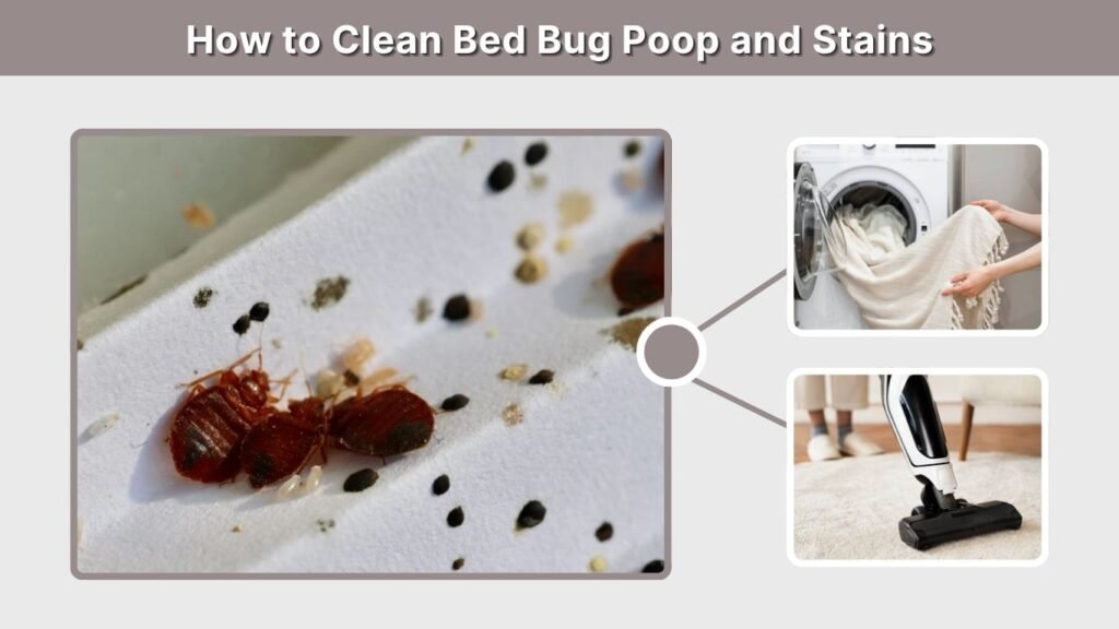 How to Clean Bed Bug Poop and Stains