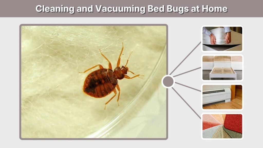 Cleaning and Vacuuming Bed Bugs at Home