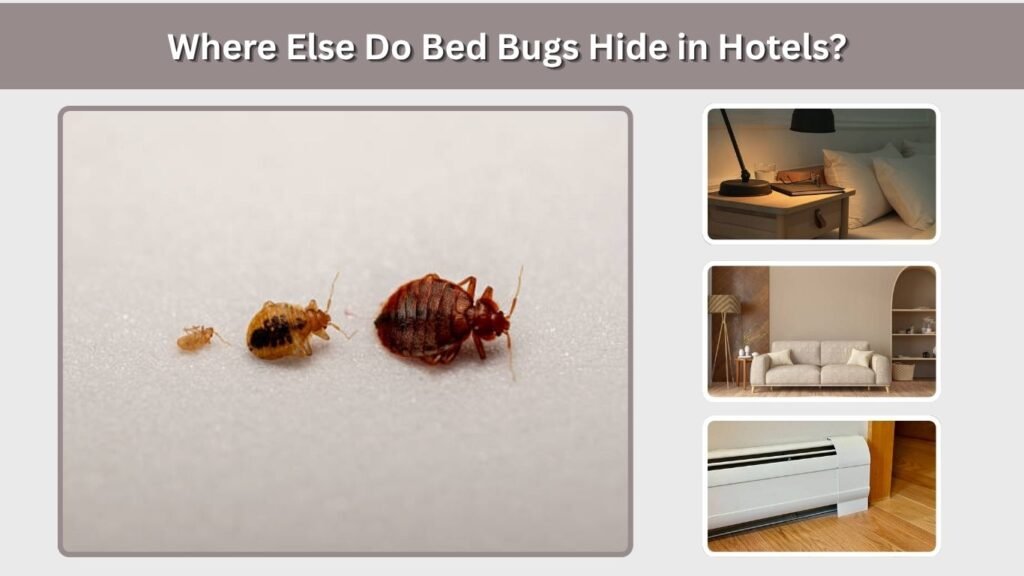 Where Else Do Bed Bugs Hide in Hotels?