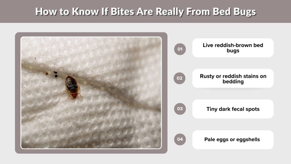 How to Know If Bites Are Really From Bed Bugs