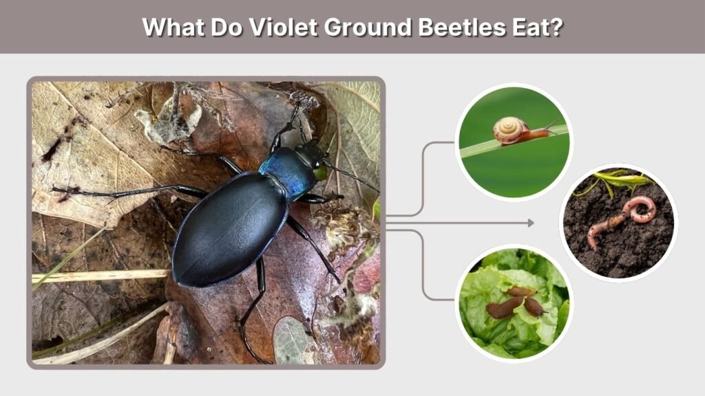 What Do Violet Ground Beetles Eat?