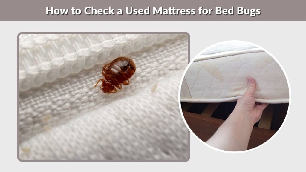 How to Check a Used Mattress for Bed Bugs