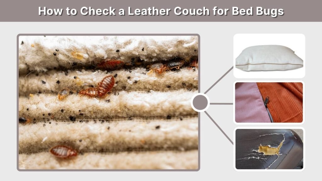 How to Check a Leather Couch for Bed Bugs