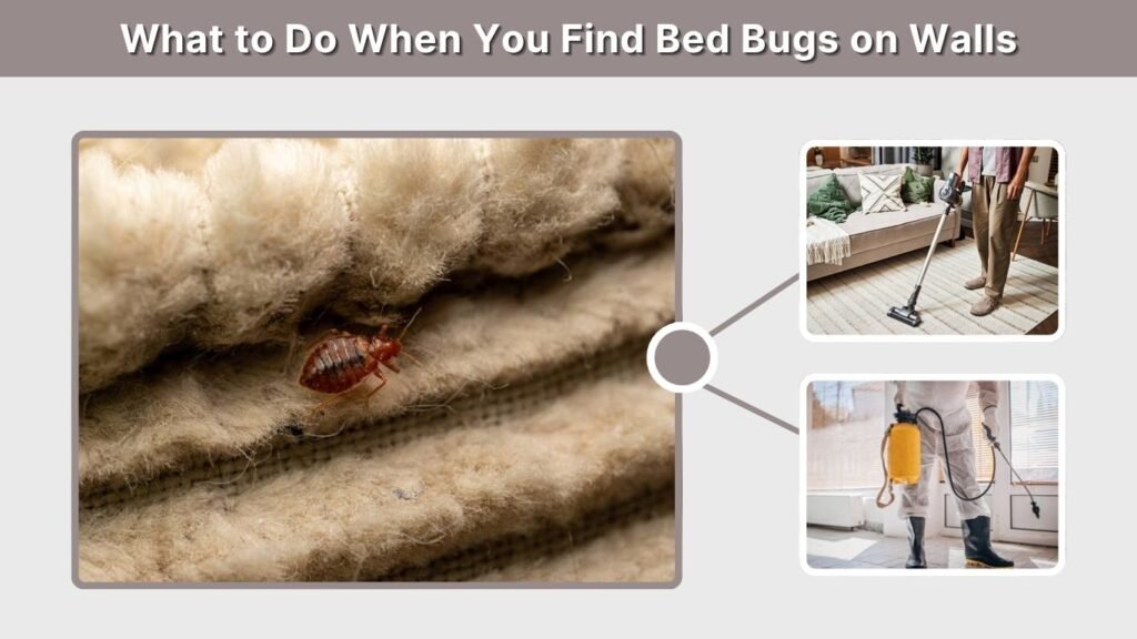 What to Do When You Find Bed Bugs on Walls